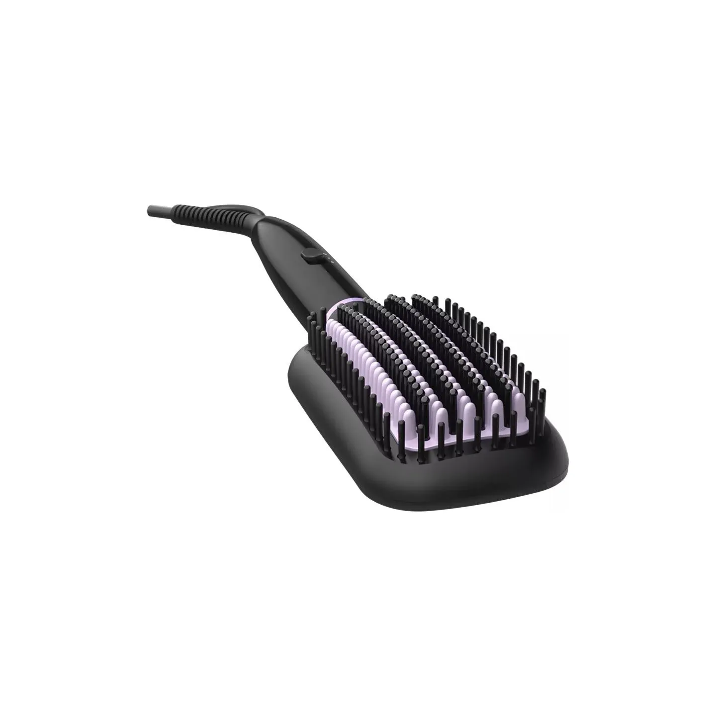 Philips Heated Straigthening Brush BHH880/00,ceramic coating,heated and nylon bristle design for best results,thermo sensor for 