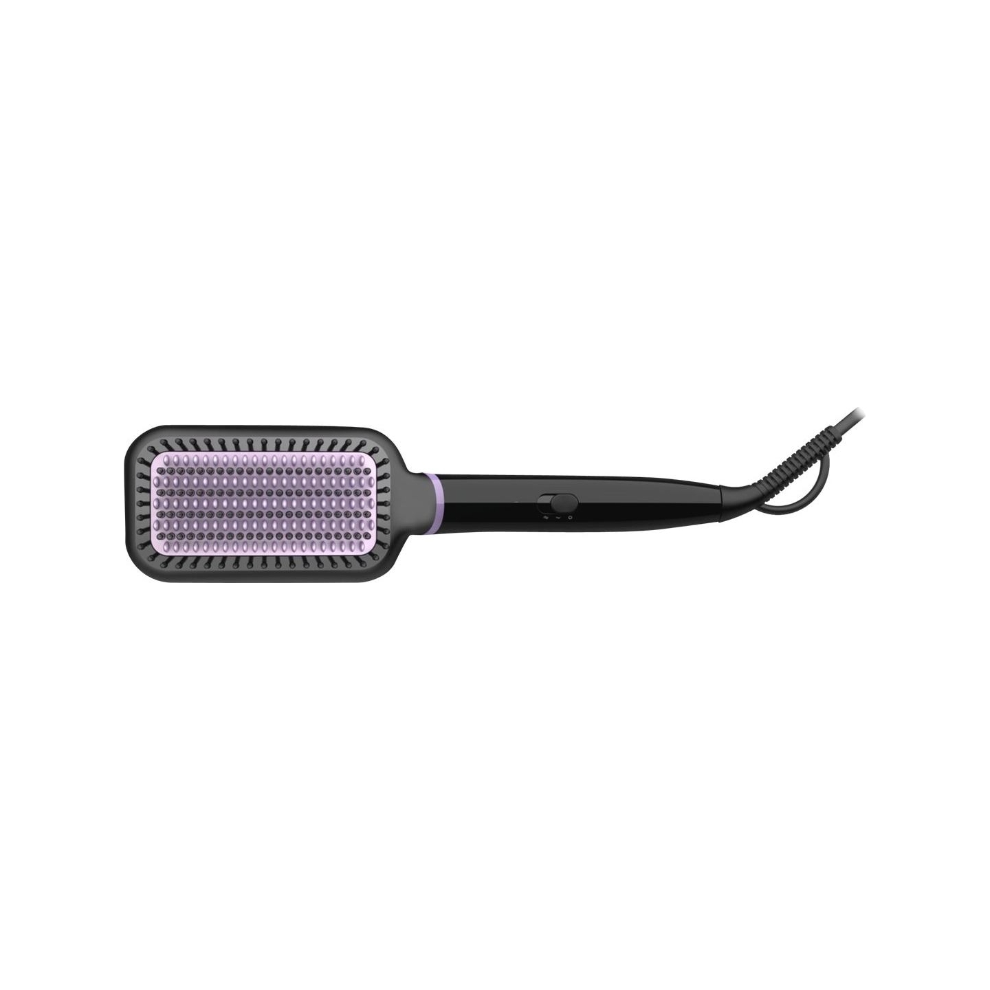 Philips Heated Straigthening Brush BHH880/00,ceramic coating,heated and nylon bristle design for best results,thermo sensor for 