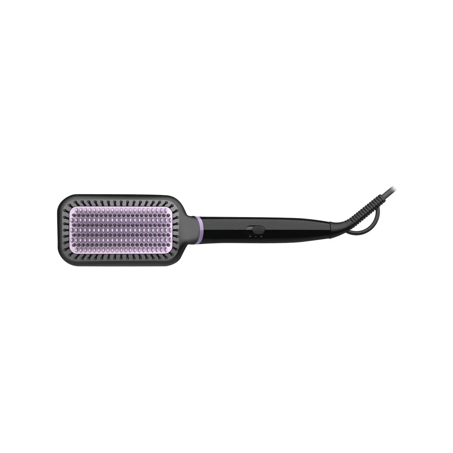 Philips Heated Straigthening Brush BHH880/00,ceramic coating,heated and nylon bristle design for best results,thermo sensor for 