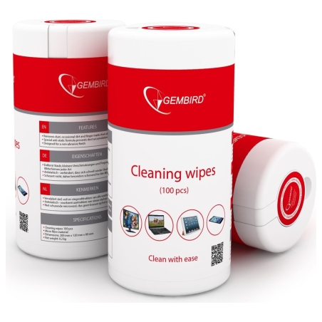 Gembird CK-WW100-01 Wipes for cleaning