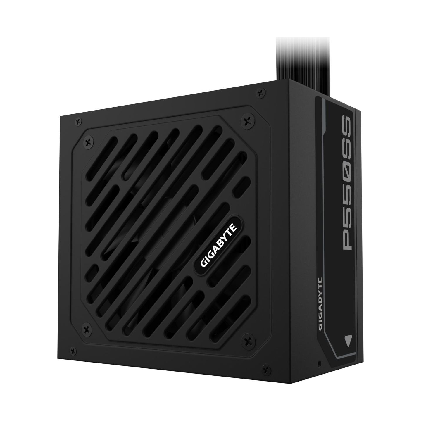 Gigabyte Power Supply|GIGABYTE|550 Watts|Efficiency 80 PLUS SILVER|PFC Active|MTBF 100000 hours|GP-P550SS