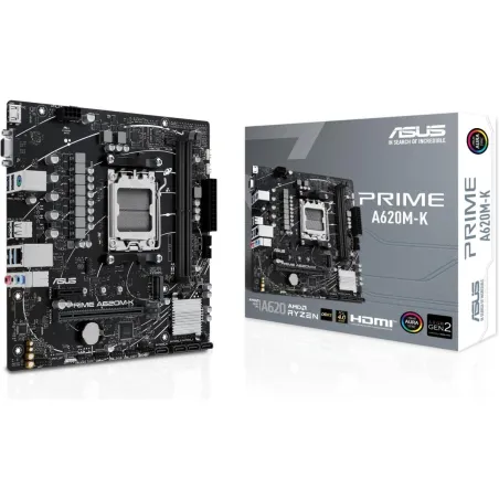 Asus Mainboard|ASUS|AMD A620|Micro-ATX|Memory DDR5|Memory slots 2|1xPCI-Express 3.0 1x|1xPCI-Express 4.0 16x|1xM.2|1x15pin D-sub