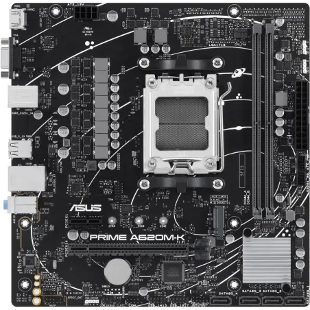 Asus Mainboard|ASUS|AMD A620|Micro-ATX|Memory DDR5|Memory slots 2|1xPCI-Express 3.0 1x|1xPCI-Express 4.0 16x|1xM.2|1x15pin D-sub