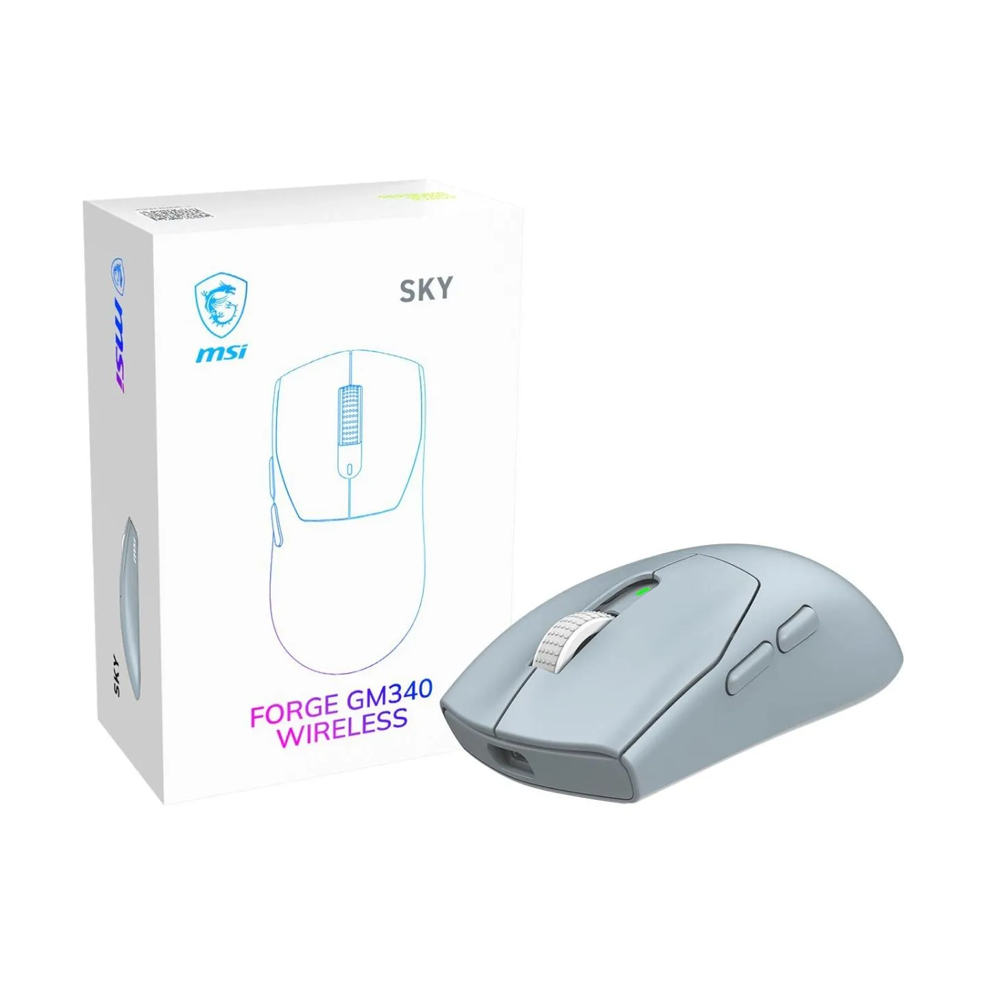 MSI MOUSE USB OPTICAL WRL GAMING/FORGE GM340 WRL SKY MSI