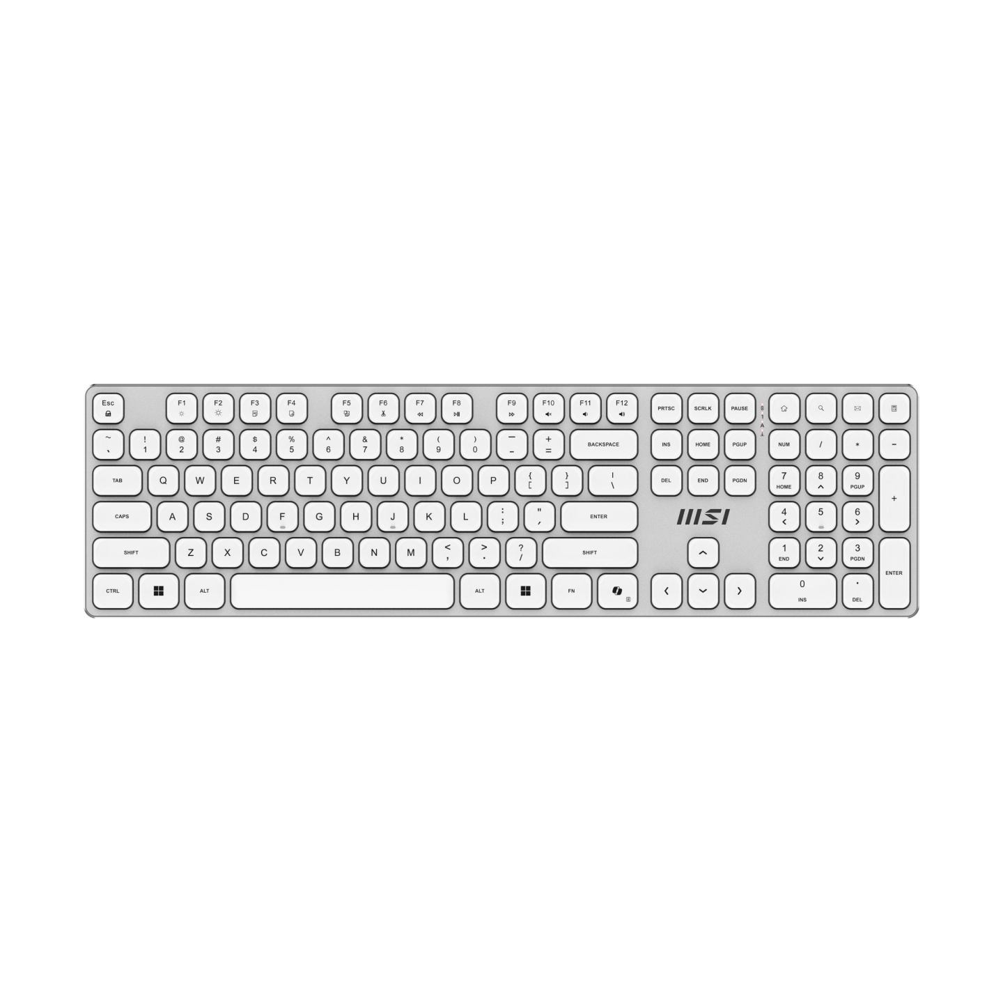 MSI KEYBOARD +MOUSE/FORGE K210 W COMBO WHITE MSI