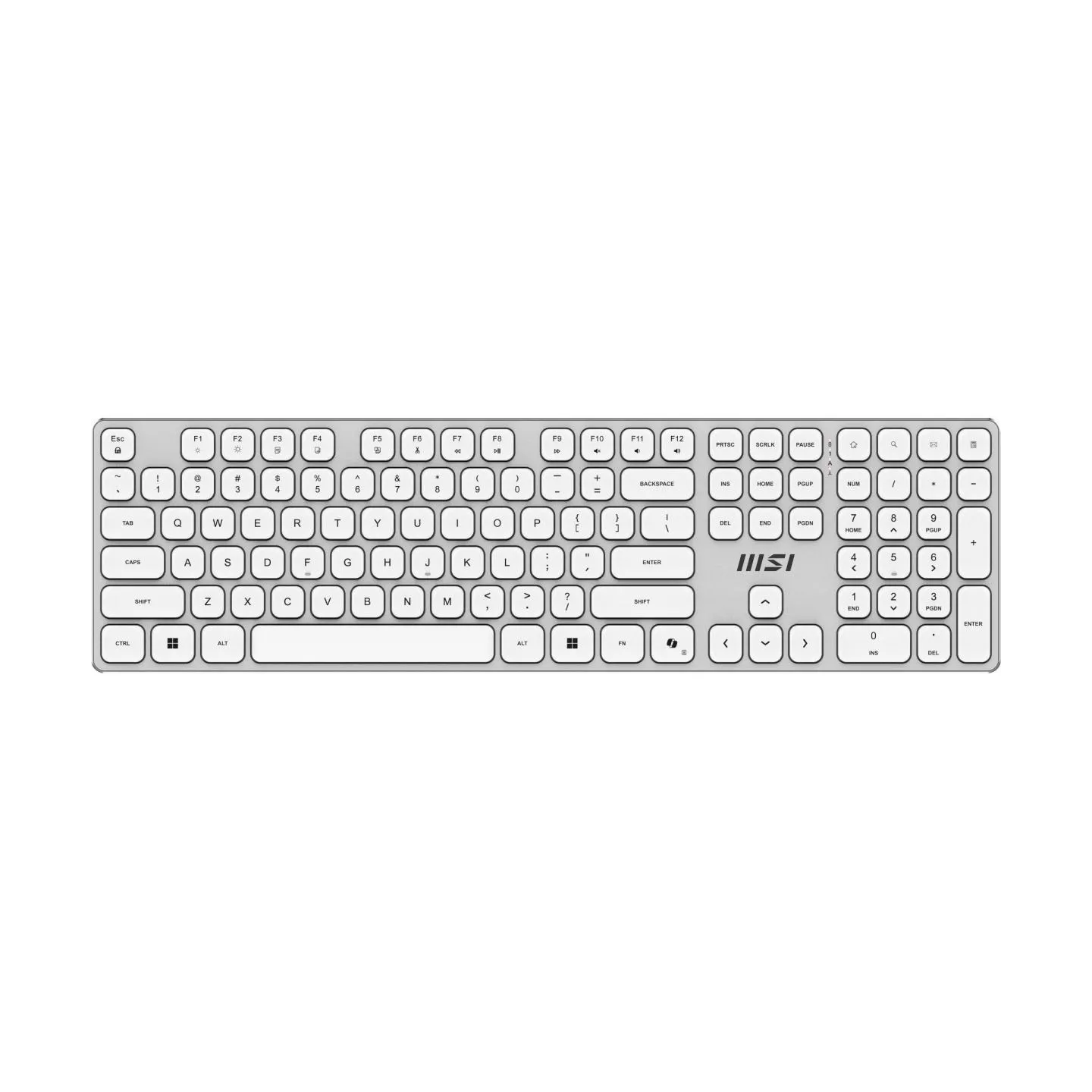 MSI KEYBOARD +MOUSE/FORGE K210 W COMBO WHITE MSI