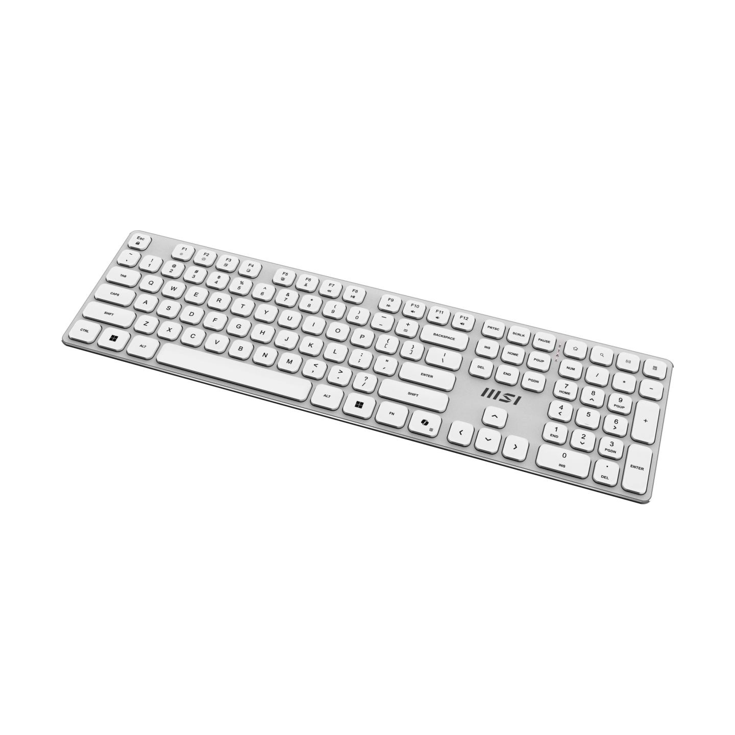 MSI KEYBOARD +MOUSE/FORGE K210 W COMBO WHITE MSI