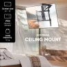 Onkron TV SET ACC CEILING MOUNT/50-75" BLACK N3LE-B ONKRON