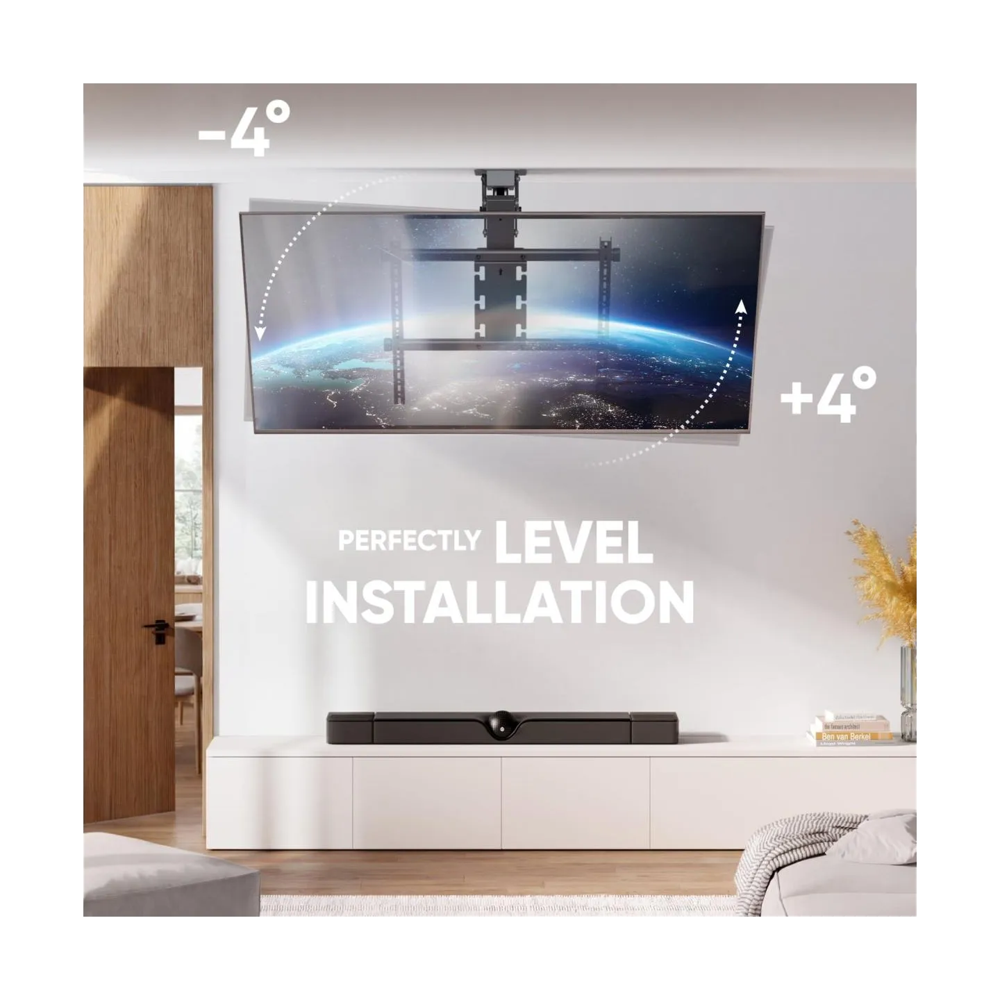 Onkron TV SET ACC CEILING MOUNT/50-75" BLACK N3LE-B ONKRON