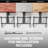 Onkron TV SET ACC CEILING MOUNT/50-75" BLACK N3LE-B ONKRON