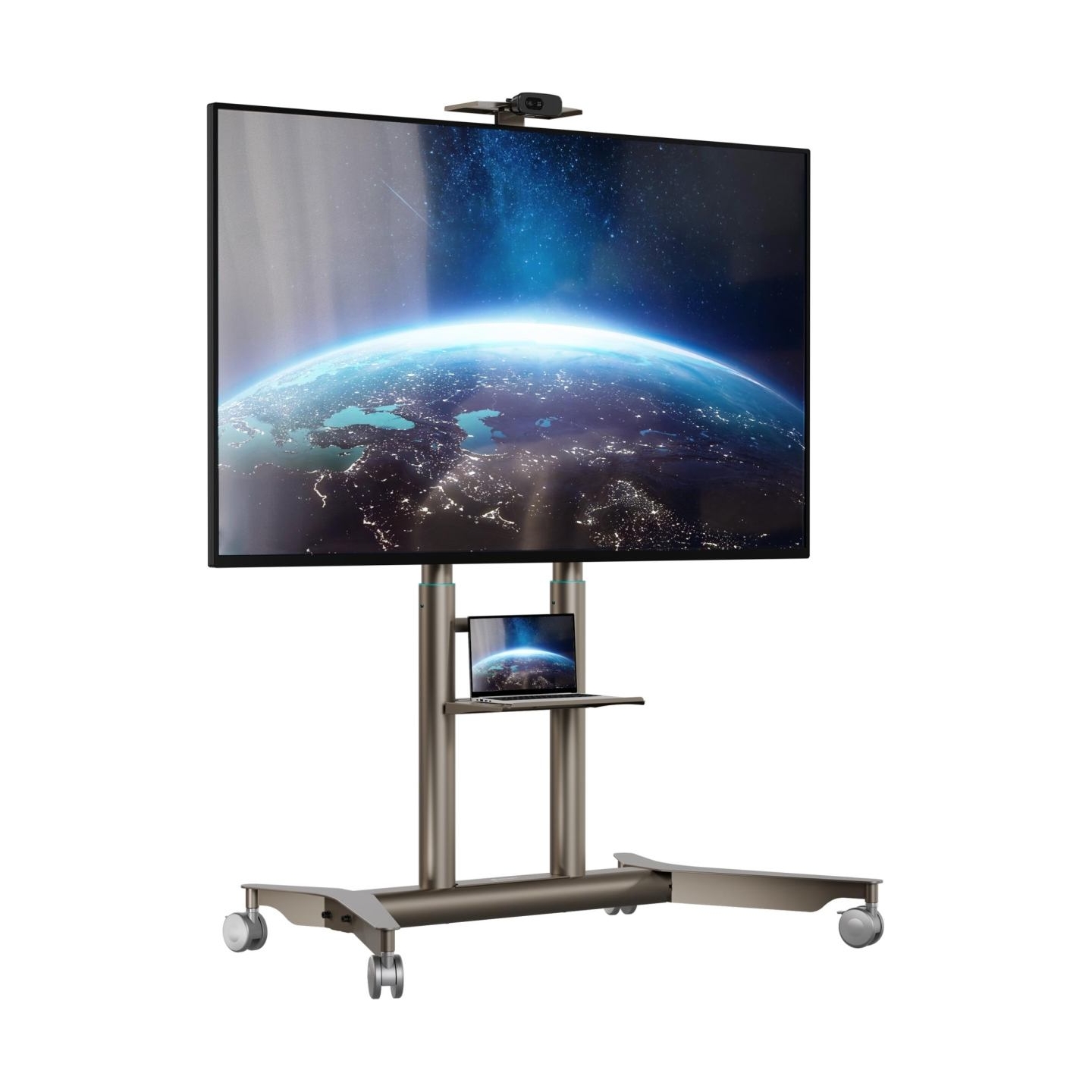 Onkron TV SET ACC MOBILE STAND/55-90"/CHAMPAGNE TS1871-C ONKRON