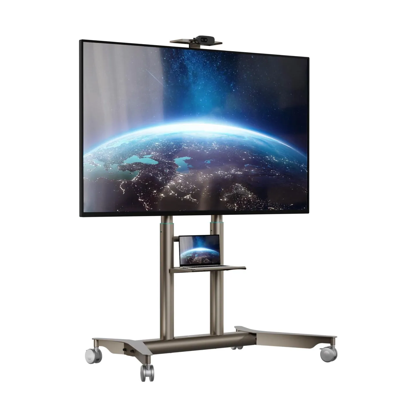 Onkron TV SET ACC MOBILE STAND/55-90"/CHAMPAGNE TS1871-C ONKRON