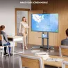 Onkron TV SET ACC MOBILE STAND/32-75"/GRAPHITE TS1571-G ONKRON