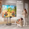 Onkron TV SET ACC MOBILE STAND/32-75"/CHAMPAGNE TS1571-C ONKRON