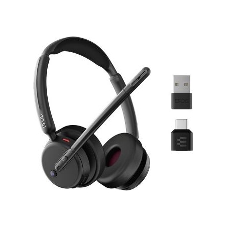 Epos Headphones IMPACT 500 MS UC ANC WL USB C+A