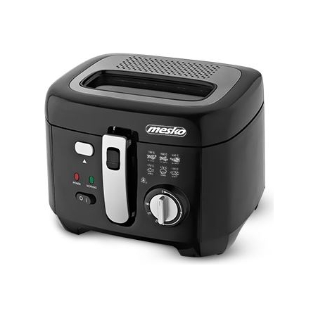 Mesko | Deep fryer | MS 4908 | Power 1800 W | Capacity 2.5 L | Black