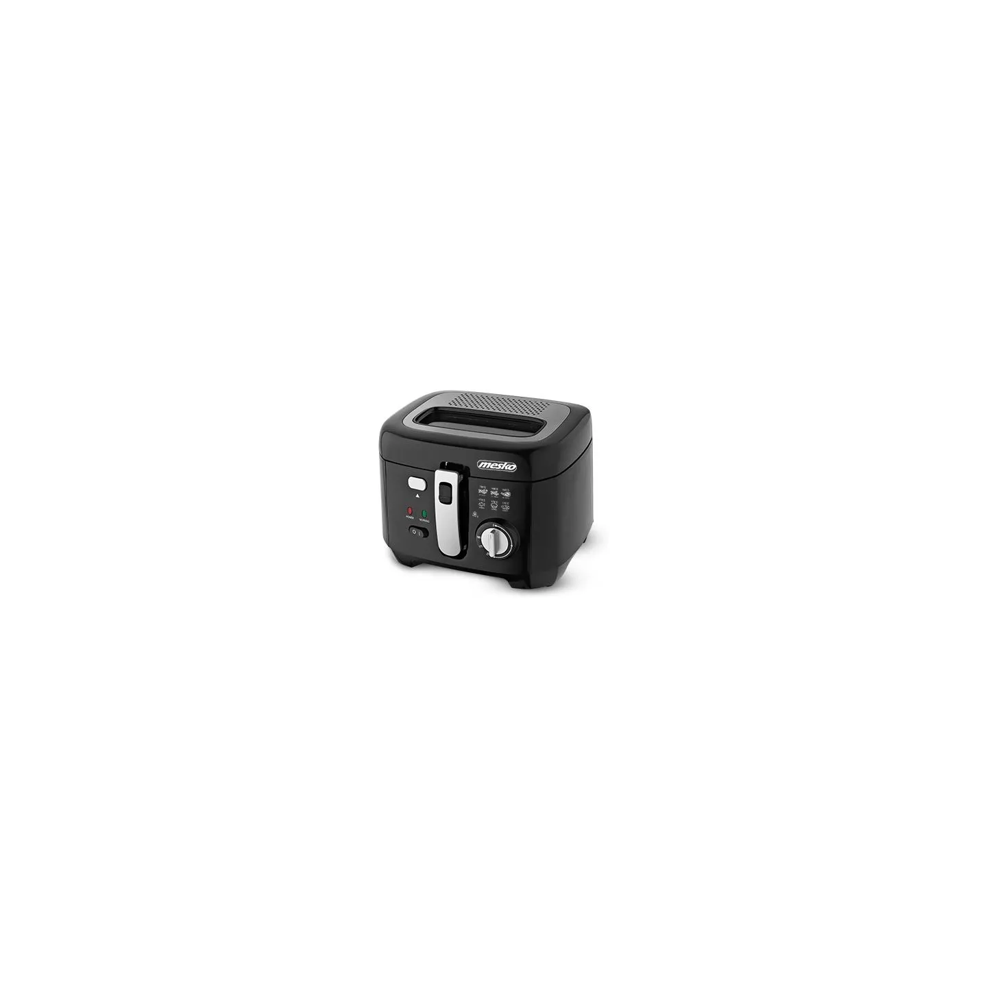 Mesko | Deep fryer | MS 4908 | Power 1800 W | Capacity 2.5 L | Black