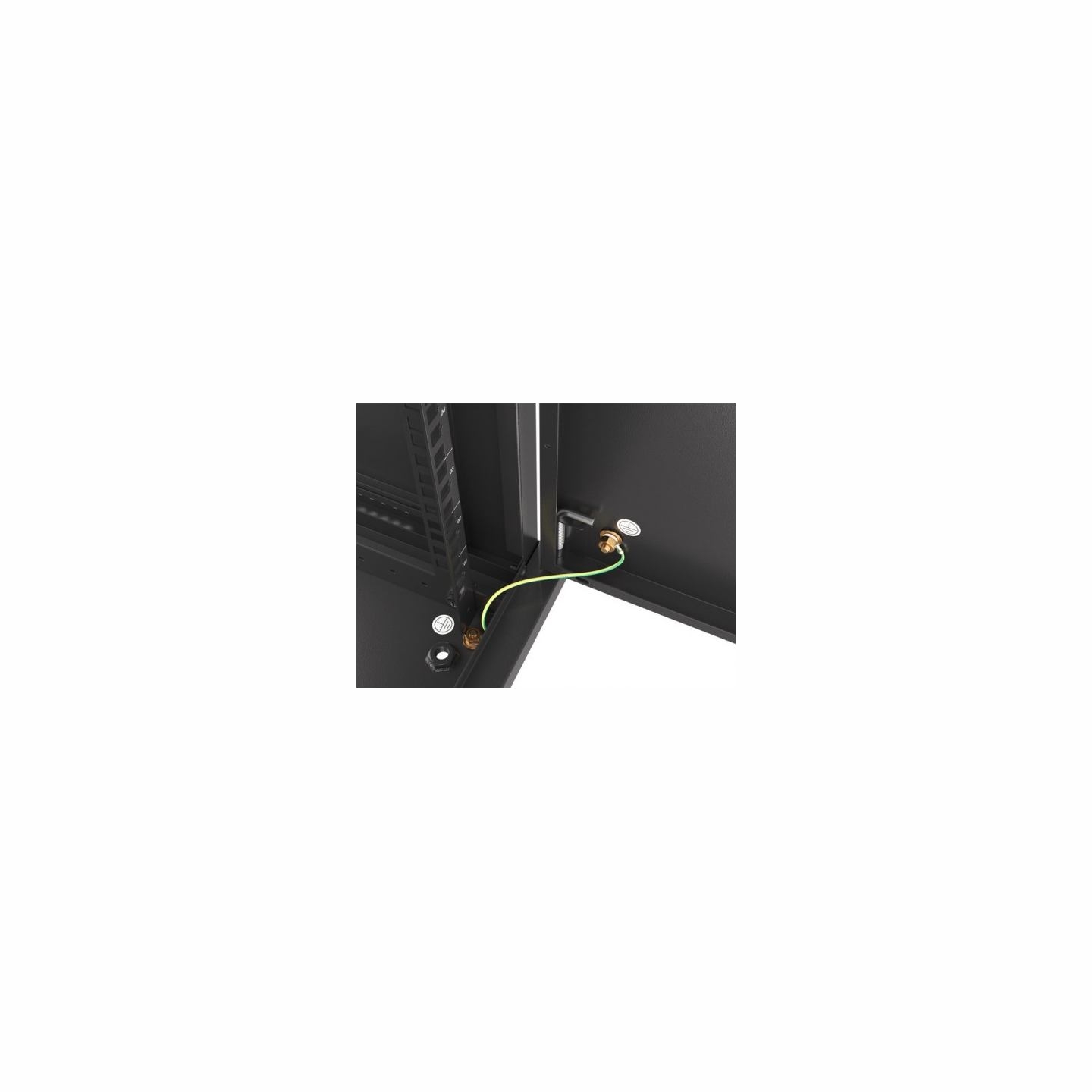 Lanberg Wall mount 19i 12U 600x600 black