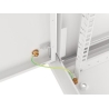 Lanberg Wall mount cabinet 19inch 6U