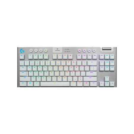 Logitech G915 X LIGHTSPEED Wireless Gaming Keyboard - WHITE - US INT'L - 2.4GHZ/BT  - EMEA28i-935 - TACTILE
