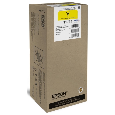 Epson WF-C869R Yellow XL Ink Cartrige WorkForce Pro T97340N | Epson Epson DURABrite Pro | T97340N | Epson T9734 - XL size - yell