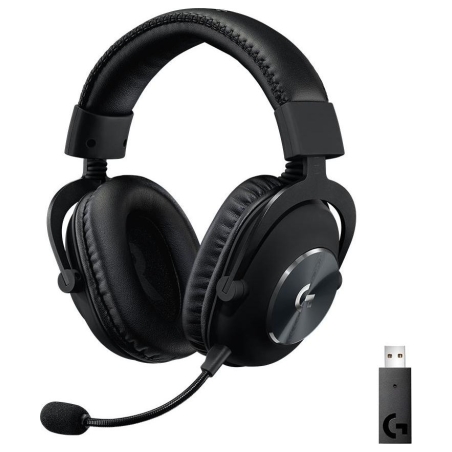 Logitech G PRO X LIGHTSPEED Wireless Gaming Headset - Blue Mic - BLACK