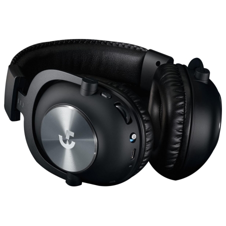 Logitech G PRO X LIGHTSPEED Wireless Gaming Headset - Blue Mic - BLACK