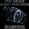 Logitech G PRO X LIGHTSPEED Wireless Gaming Headset - Blue Mic - BLACK