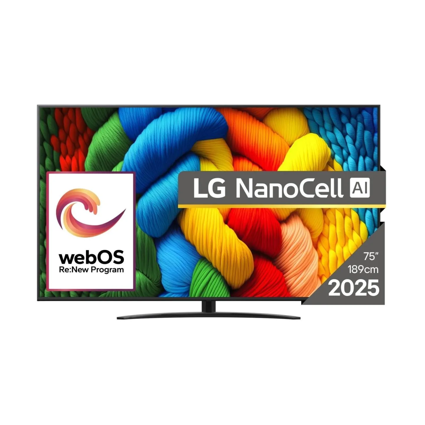 LG 75NANO81A3A 75inch 4K NanoCell TV