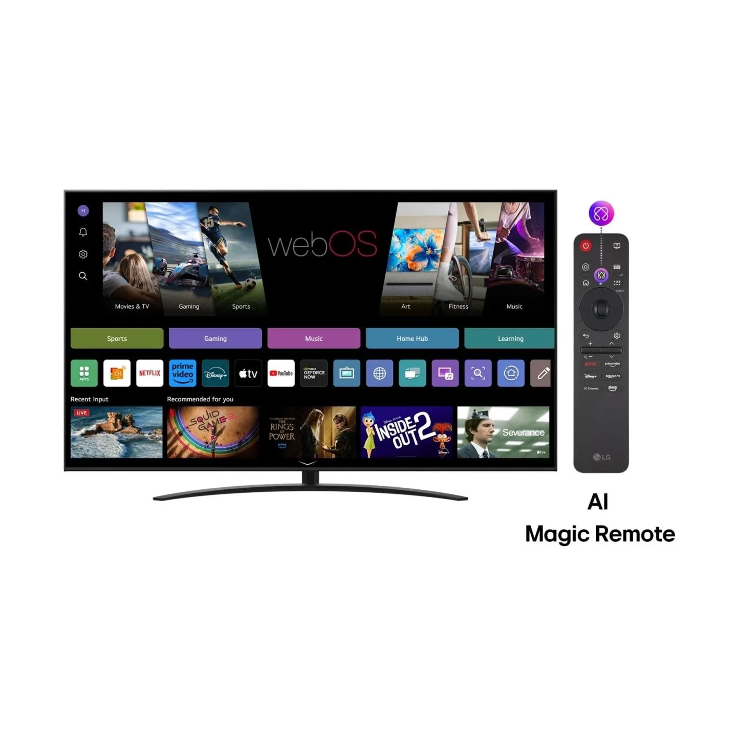 LG 75NANO81A3A 75inch 4K NanoCell TV