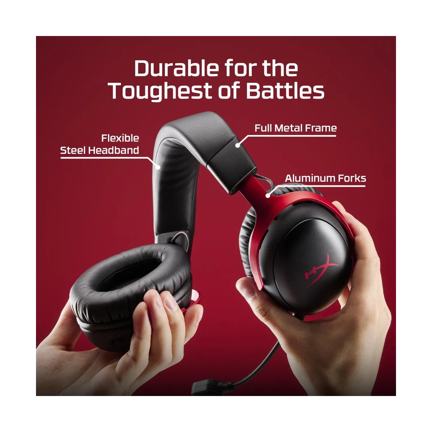 Hyperx HEADSET HYPERX CLOUD III S WRL/WL BK GAM A59YZAA HYPERX