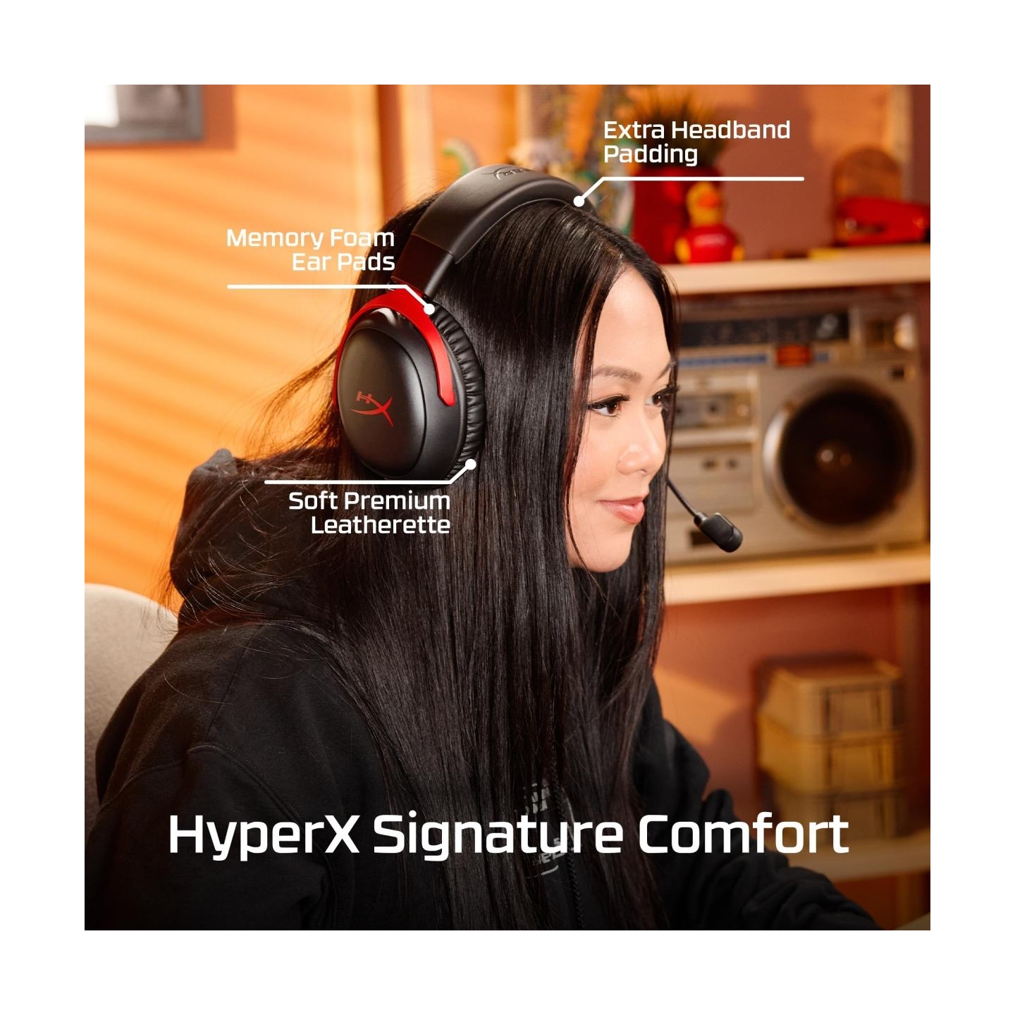 Hyperx HEADSET HYPERX CLOUD III S WRL/WL BK GAM A59YZAA HYPERX