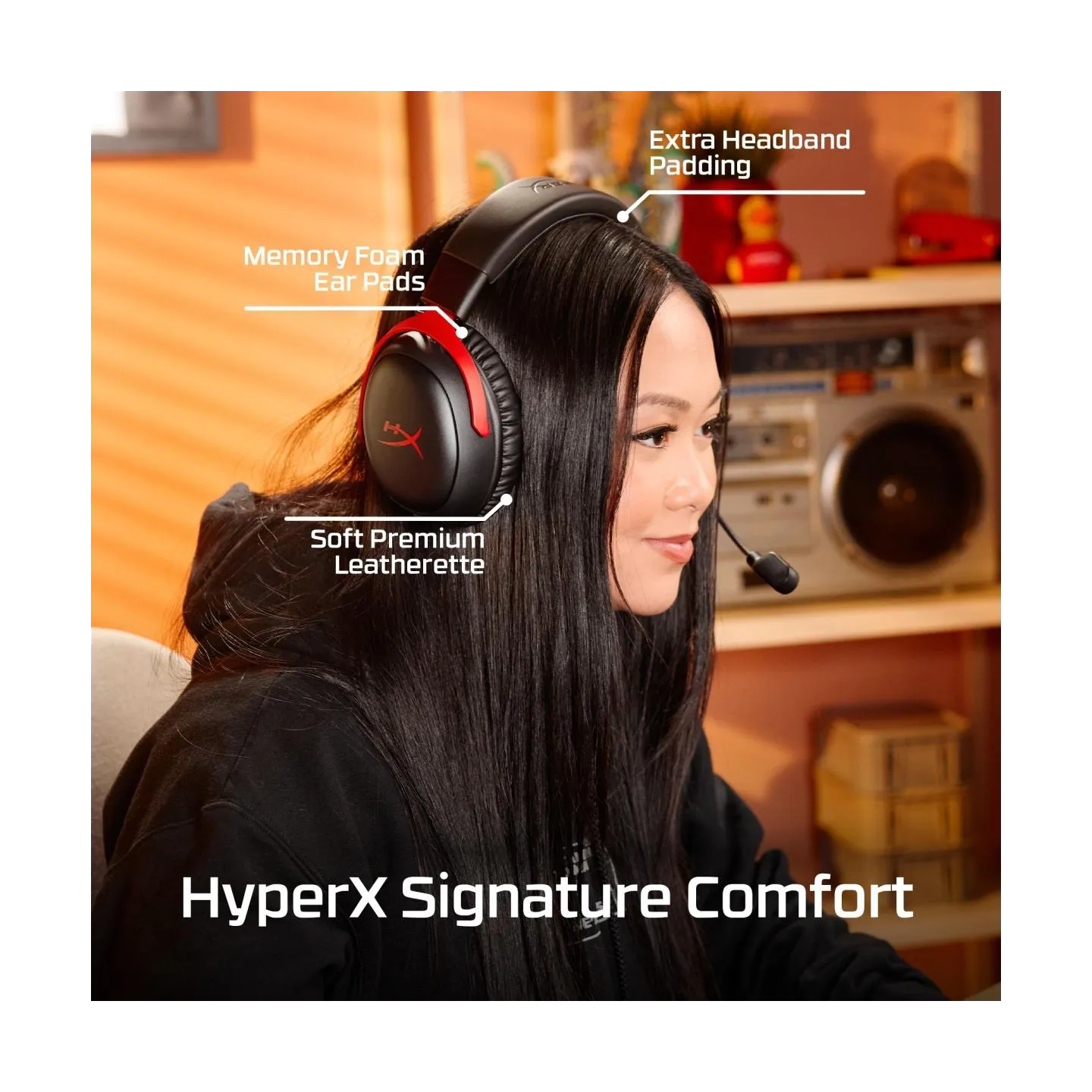 Hyperx HEADSET HYPERX CLOUD III S WRL/WL BK GAM A59YZAA HYPERX