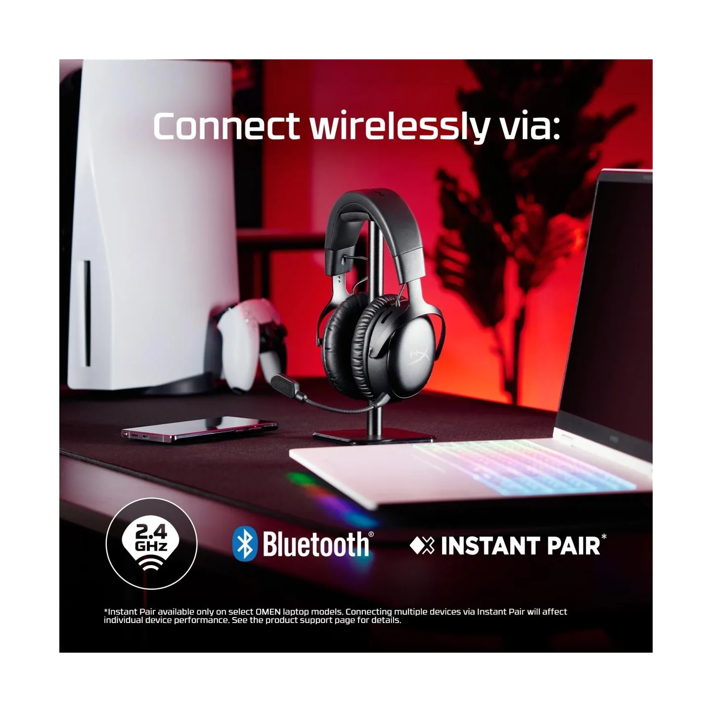 Hyperx HEADSET HYPERX CLOUD III S WRL/WL BK GAM A59YZAA HYPERX