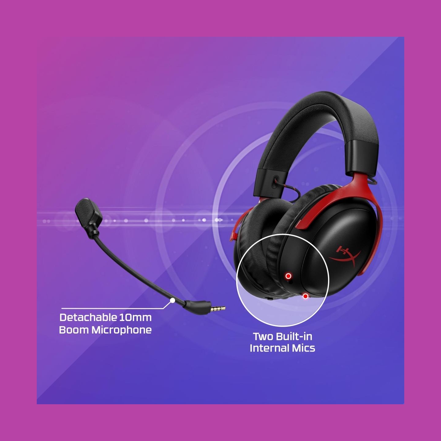 Hyperx HEADSET HYPERX CLOUD III S WRL/WL BK GAM A59YZAA HYPERX