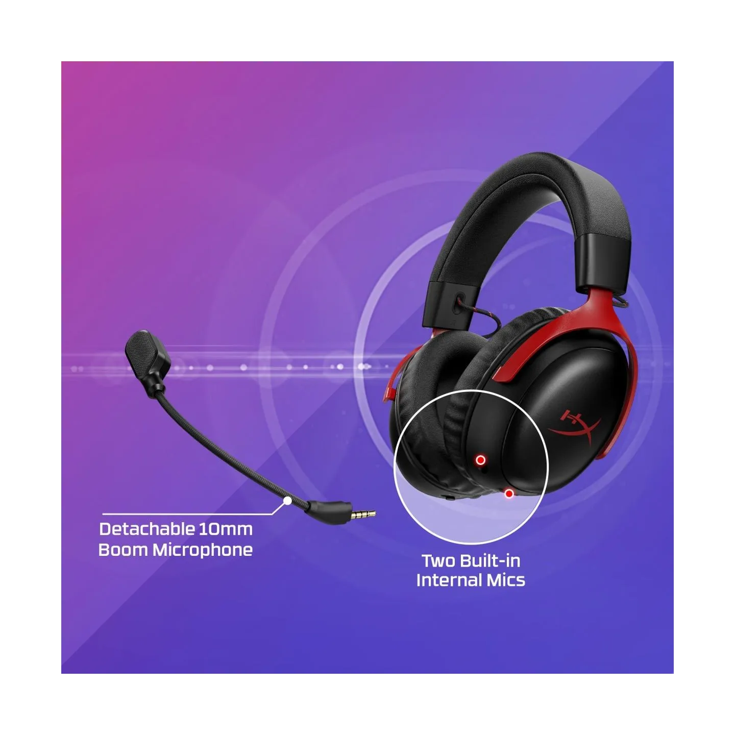 Hyperx HEADSET HYPERX CLOUD III S WRL/WL BK GAM A59YZAA HYPERX