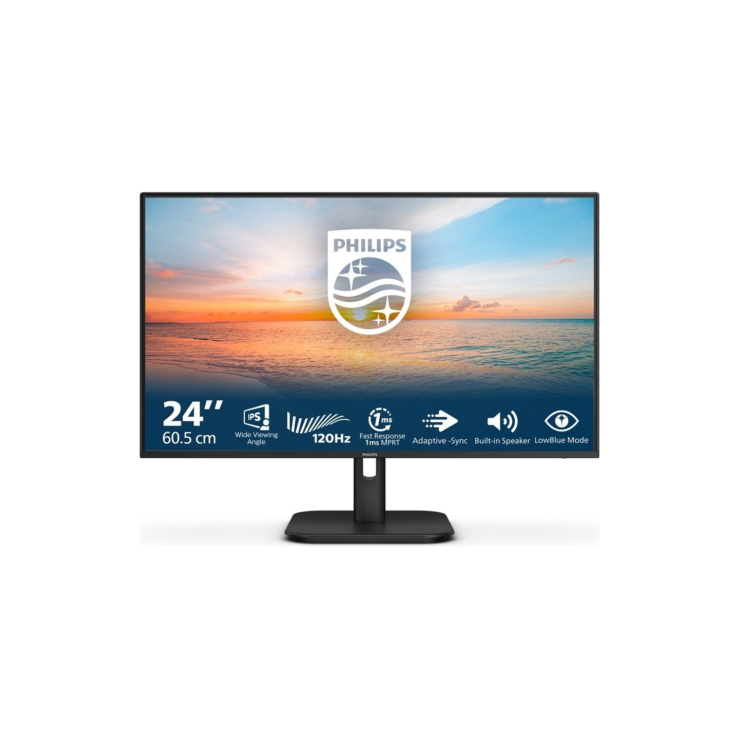 Philips Monitor 24E1N1200A IPS 100Hz HDMI DP VGA Speakers