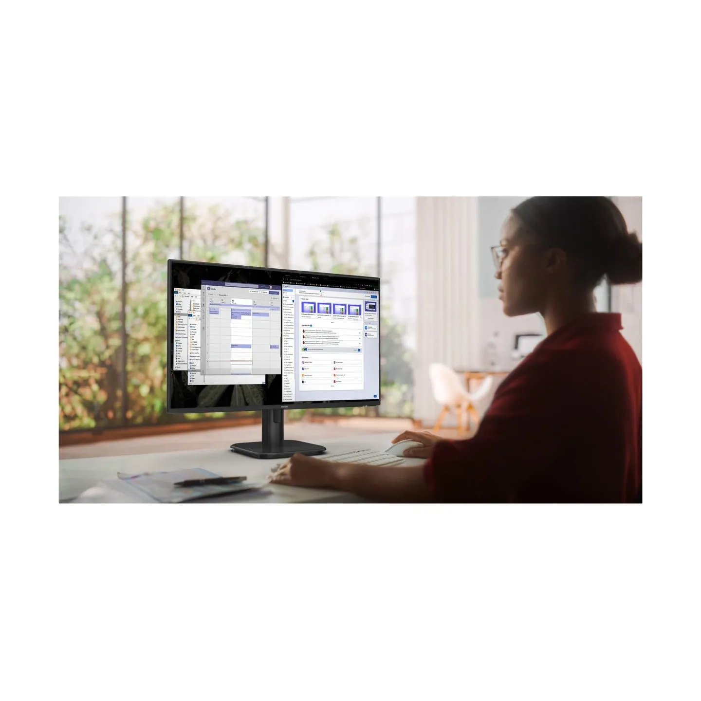 Philips Monitor 24E1N1200A IPS 100Hz HDMI DP VGA Speakers