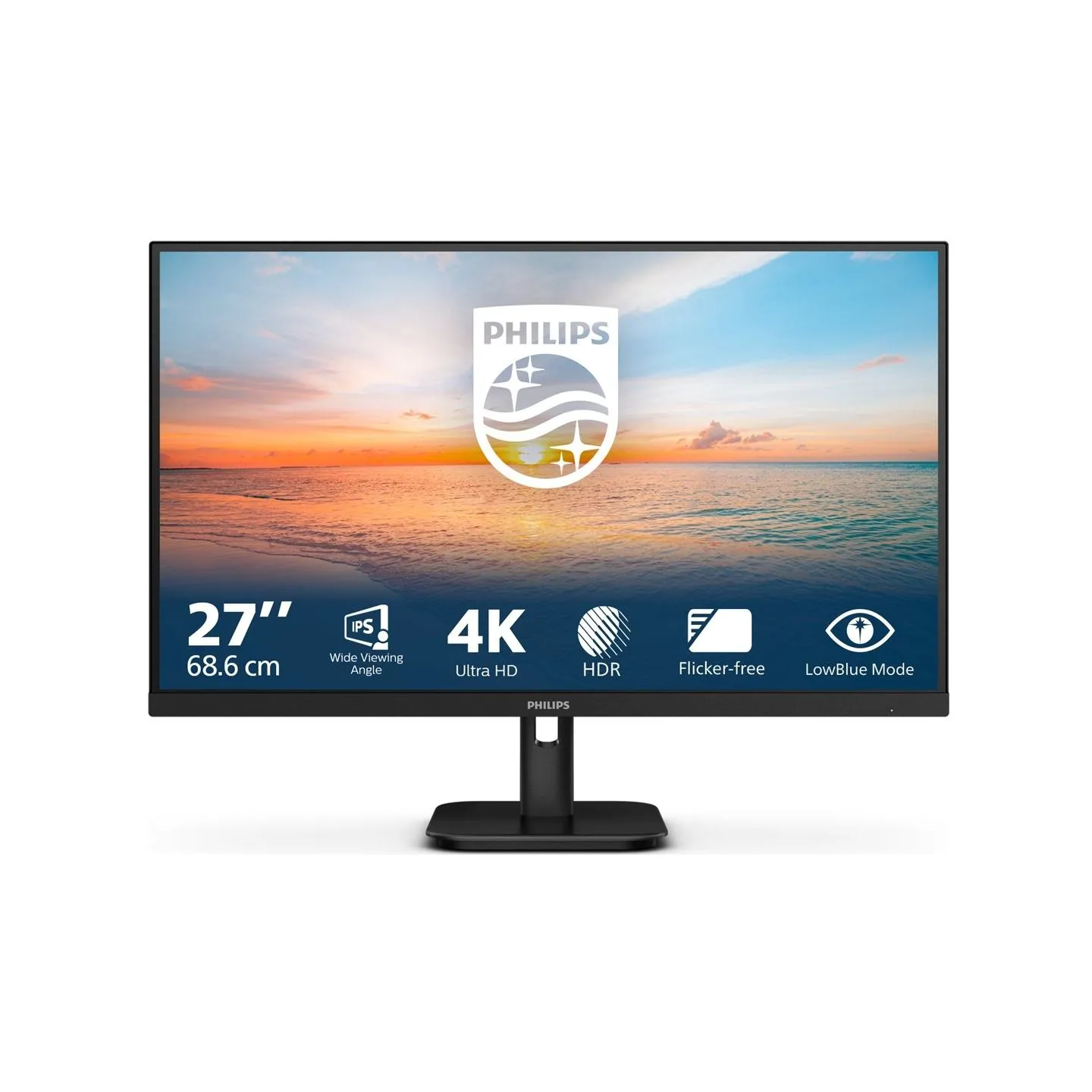 Philips Display 27E1N1800A 27-inch IPS 4K HDMIx2 DP Speakers