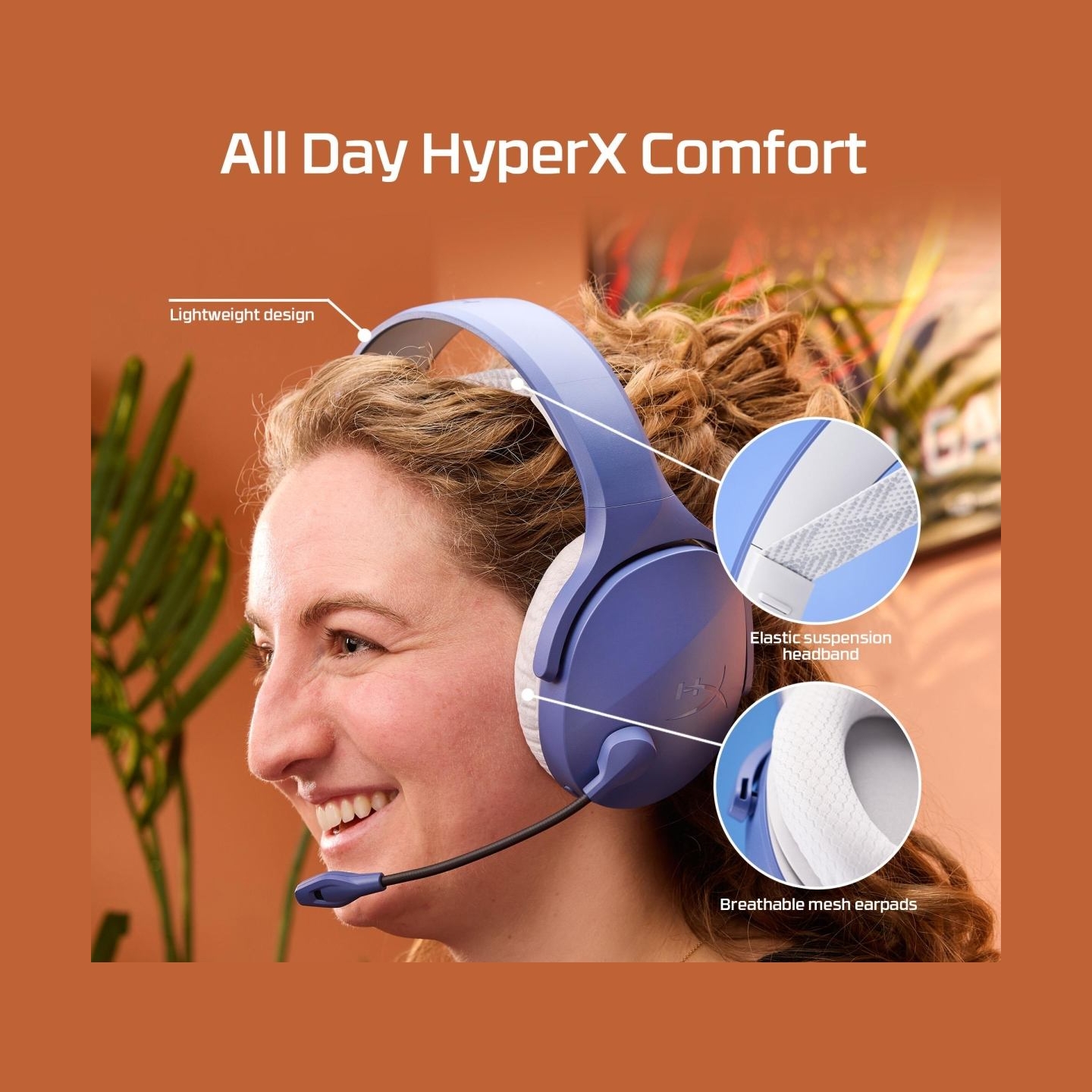 Hyperx Headset HyperX Cloud Jet Wireless Black Gaming AJ0T1AA