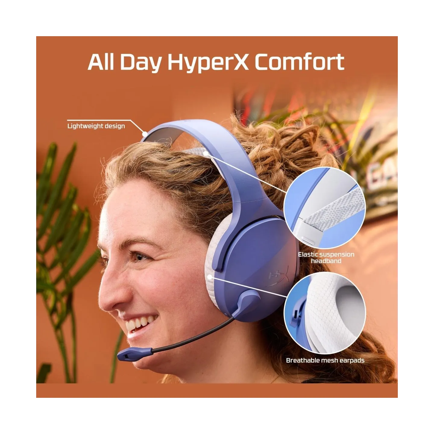 Hyperx Headset HyperX Cloud Jet Wireless Black Gaming AJ0T1AA