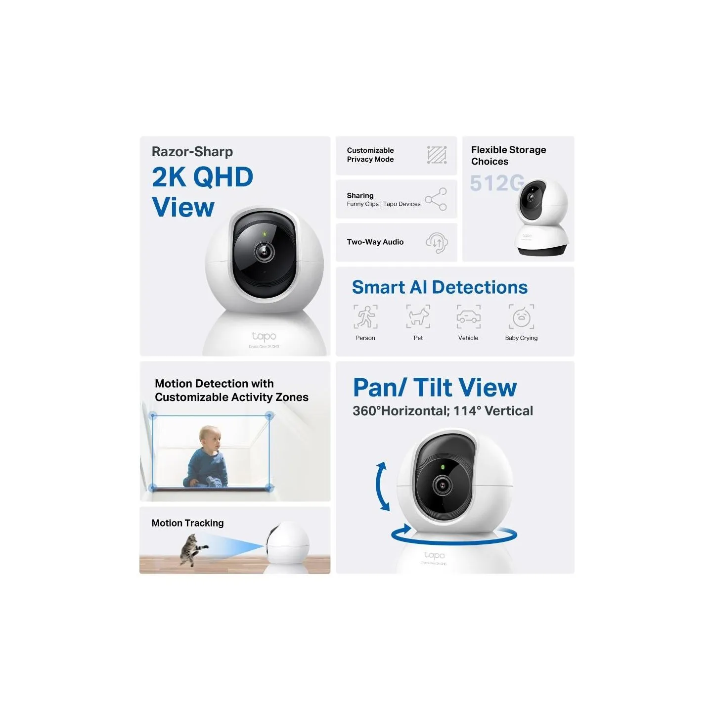 Tp-Link WRL CAMERA PAN/TILT/TAPO C220 TP-LINK