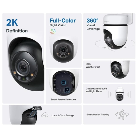 Tp-Link WRL CAMERA 1080P PAN/TILT/TAPO C510W TP-LINK
