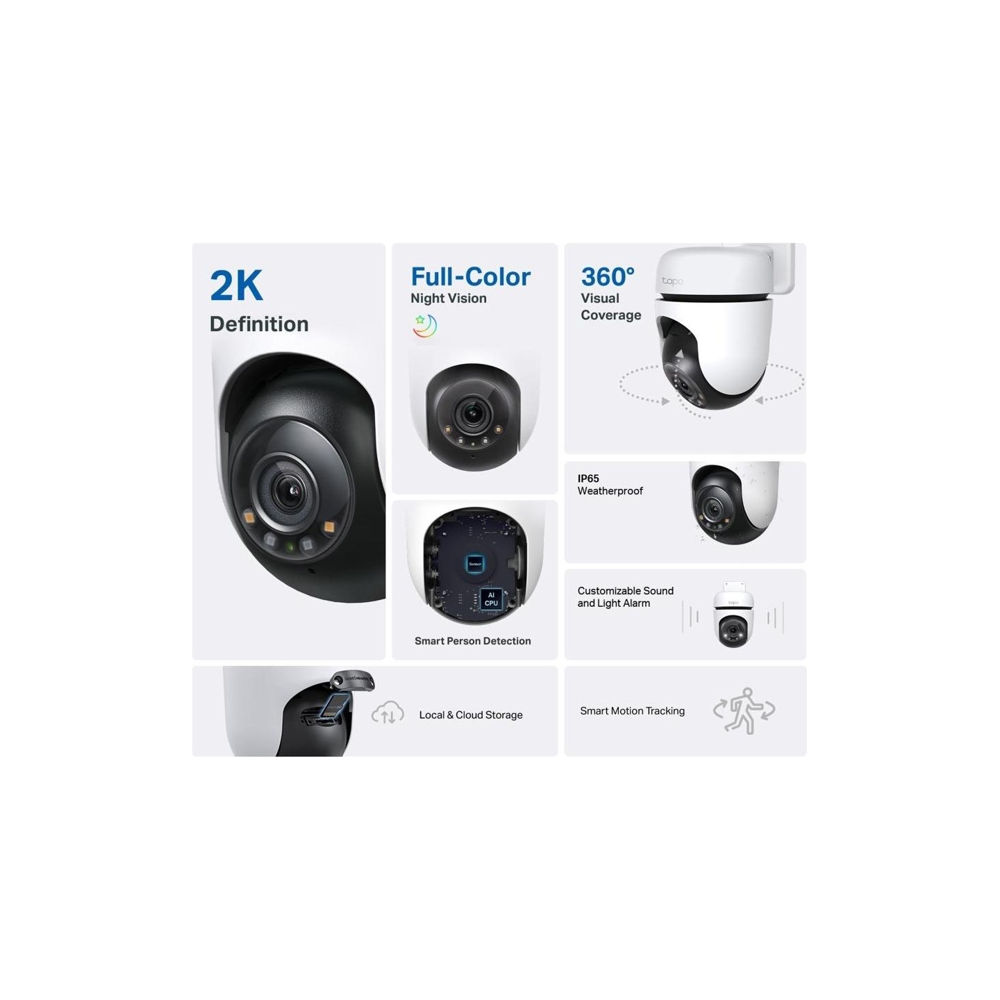 Tp-Link WRL CAMERA 1080P PAN/TILT/TAPO C510W TP-LINK
