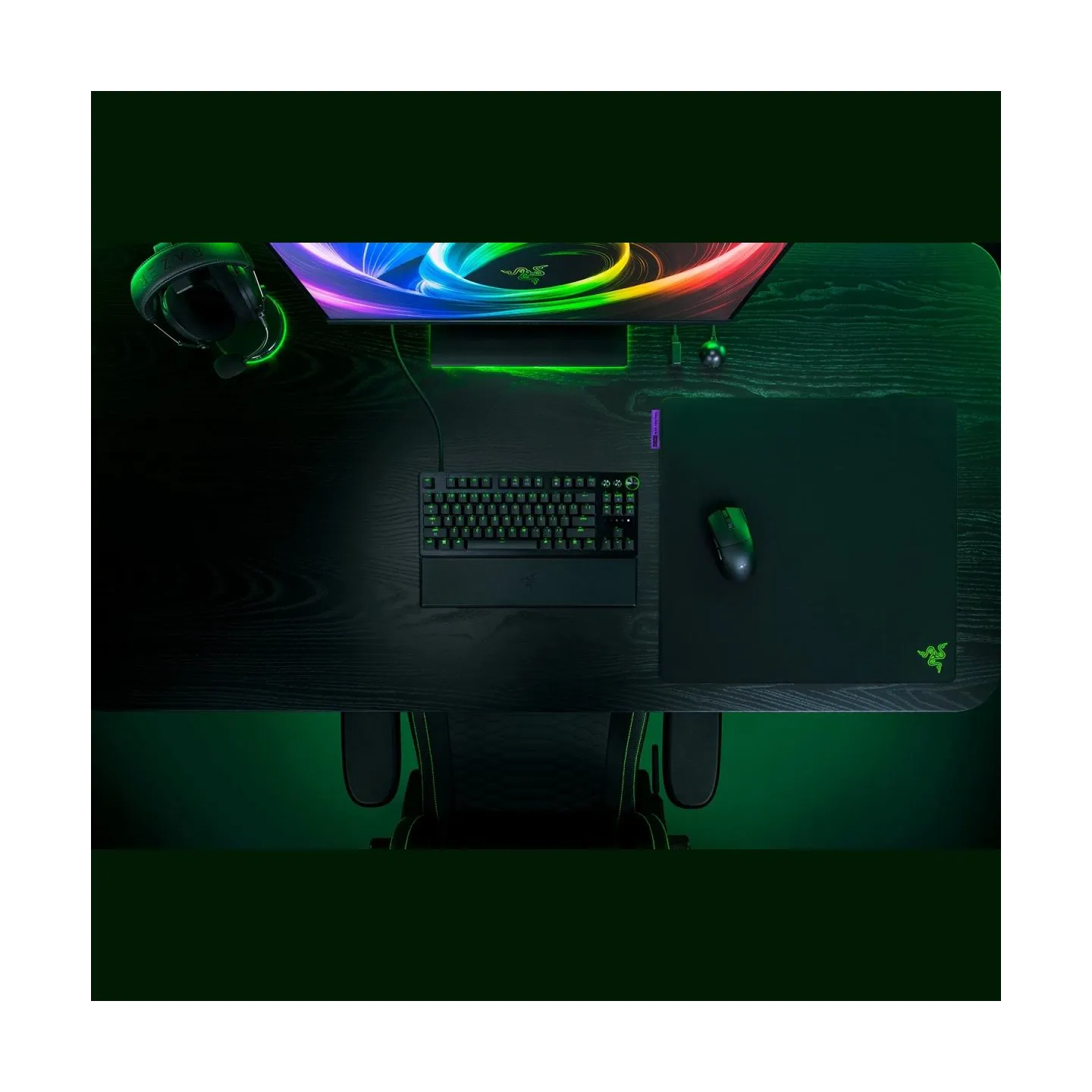 Razer Gigantus V2 Pro Gaming Mouse Mat, Large, Max Control | Black