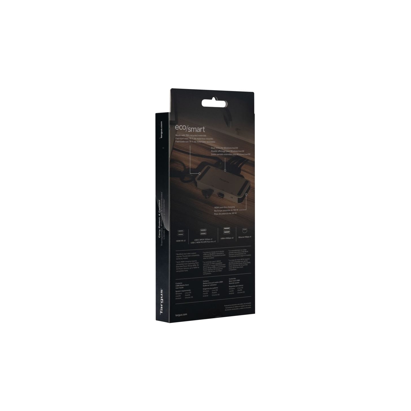 Targus USB4 DUAL 4K HDMI MINI DOCK