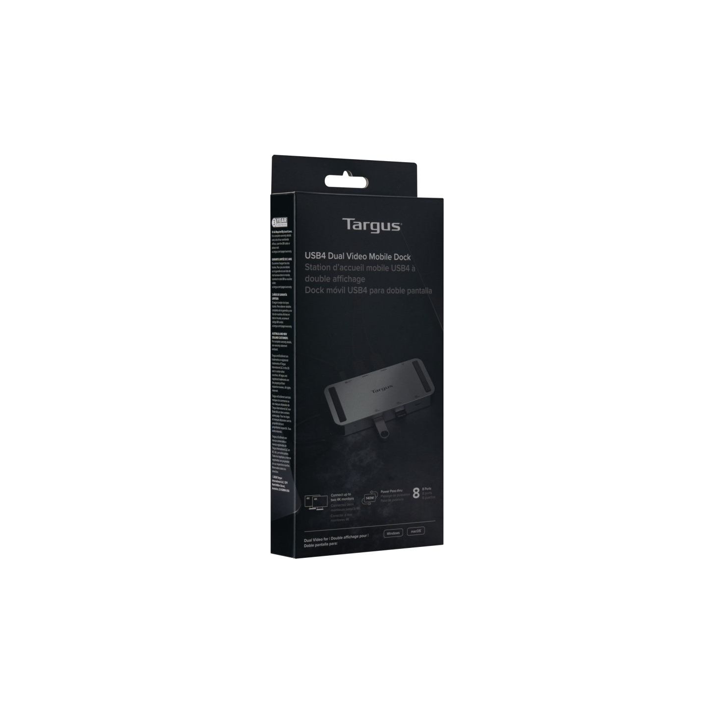 Targus USB4 DUAL 4K HDMI MINI DOCK