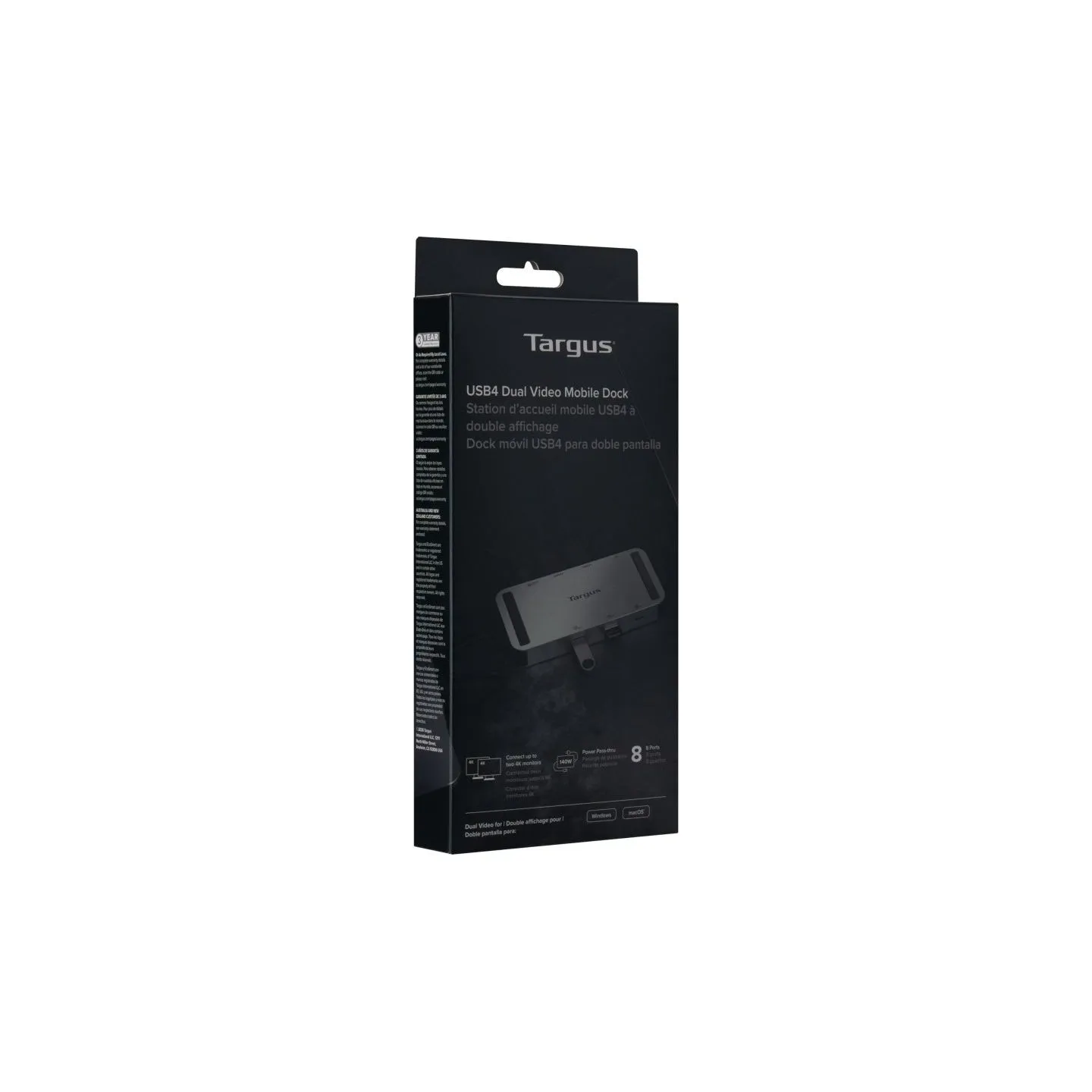 Targus USB4 DUAL 4K HDMI MINI DOCK