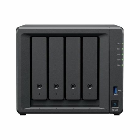 Synology Server NAS DP340 AMD R1600 16GB 4x8TB 2x400G 3Y