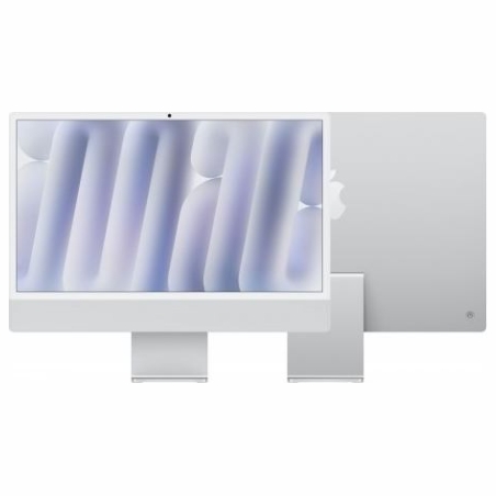 Apple iMac 24 inch: M4 10/10, 16GB, 512GB SSD - Silver